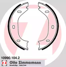 Барабанный тормозной механизм ZIMMERMANN для ALFA ROMEO ALFETTA (116_) 2.4 TD (116.B3)