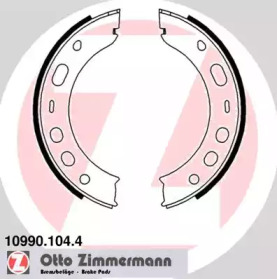 Барабанный тормозной механизм ZIMMERMANN для PORSCHE 911 Кабриолет (997) 3.6 Carrera 4