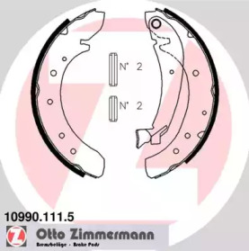 Тормозная колодка / накладка ZIMMERMANN для FIAT DUCATO c бортовой платформой/ходовая часть (230_) 2.5 TDI