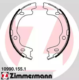 Барабанный тормозной механизм ZIMMERMANN для KIA CEE'D Хэтчбек (ED) 1.6