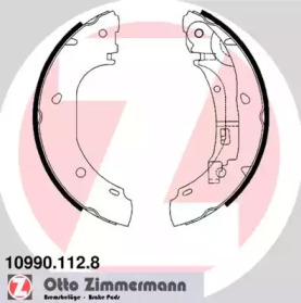 Барабанный тормозной механизм ZIMMERMANN для PEUGEOT BOXER автобус (244, Z_) 2.8 HDi