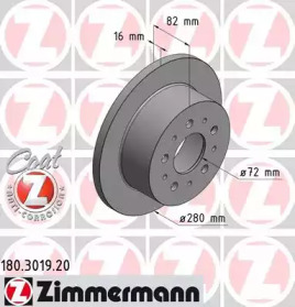 Дисковой тормозной механизм ZIMMERMANN для PEUGEOT BOXER автобус (244, Z_) 2.2 HDi