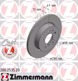 Дисковой тормозной механизм ZIMMERMANN для NISSAN QASHQAI II (J11, J11_) 1.6 dCi ALL MODE 4x4-i