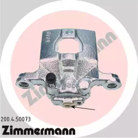 Суппорт диского колесного тормозного механизма ZIMMERMANN для NISSAN CUBE (Z12) 1.5 dCi