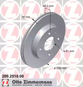 Дисковой тормозной механизм ZIMMERMANN для NISSAN ALMERA I (N15) 1.4 GX,LX