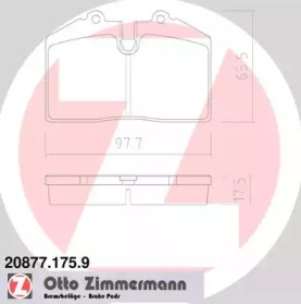 Запчасти для ТО ZIMMERMANN для PORSCHE 911 3.3 SC Turbo