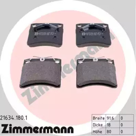 Дисковой тормозной механизм ZIMMERMANN для VW TRANSPORTER IV c бортовой платформой/ходовая часть (70XD) 1.9 TD