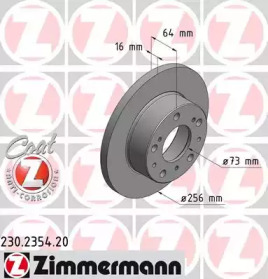Дисковой тормозной механизм ZIMMERMANN для PEUGEOT J5 автобус (290P) 2.5 D 4x4