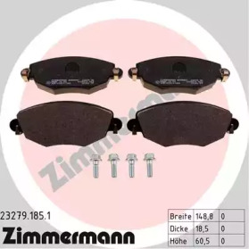 Дисковой тормозной механизм ZIMMERMANN для JAGUAR X-TYPE Estate (X400) 2.0 D
