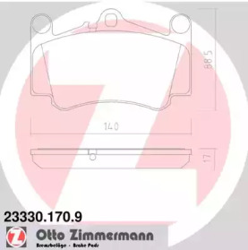 Запчасти для ТО ZIMMERMANN для PORSCHE 911 Кабриолет (997) 3.8 Carrera 4S