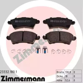 Дисковой тормозной механизм ZIMMERMANN для PEUGEOT 306 Кабриолет (7D, N3, N5) 1.8 16V