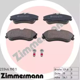 Дисковой тормозной механизм ZIMMERMANN для PEUGEOT 306 Кабриолет (7D, N3, N5) 1.8 16V