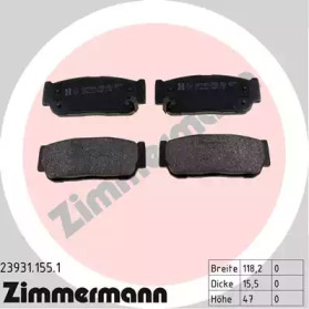 Дополнительные работы ZIMMERMANN для KIA SORENTO I (JC) 2.5 CRDi