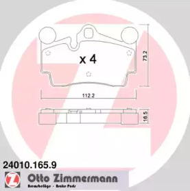 Дополнительные работы ZIMMERMANN для PORSCHE CAYENNE (9PA) Turbo 4.5