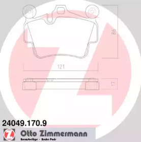 Запчасти для ТО ZIMMERMANN для PORSCHE 911 Кабриолет (997) 3.8 Carrera 4S