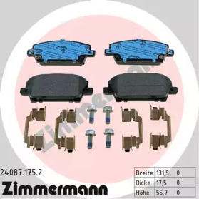 Дополнительные работы ZIMMERMANN для HONDA CIVIC VIII Hatchback (FN, FK) 2.2 CTDi (FK3)