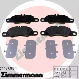 Запчасти для ТО ZIMMERMANN для PORSCHE 911 Кабриолет (997) 3.6 Carrera