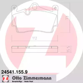 Дополнительные работы ZIMMERMANN для PORSCHE 911 тарга (997) 3.6 Carrera 4