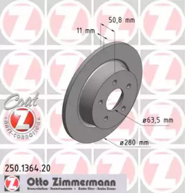 Дисковой тормозной механизм ZIMMERMANN для FORD KUGA II (DM2) 1.6 EcoBoost 4x4
