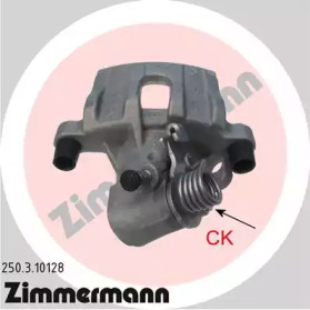 Суппорт диского колесного тормозного механизма ZIMMERMANN для MAZDA 3 (BK) 2.3 MPS Turbo