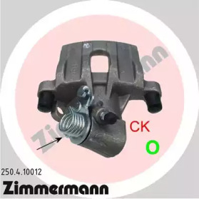Суппорт диского колесного тормозного механизма ZIMMERMANN для MAZDA 3 (BK) 2.3 MPS Turbo