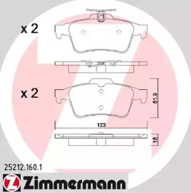Запчасти для ТО ZIMMERMANN для FORD KUGA II (DM2) 1.6 EcoBoost 4x4