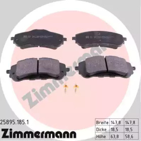 Запчасти для ТО ZIMMERMANN для PEUGEOT 308 SW II 1.6 THP 150