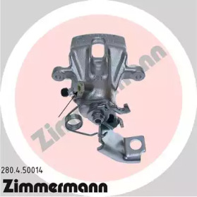 Суппорт диского колесного тормозного механизма ZIMMERMANN для HONDA ACCORD VI купе (CG) 2.0 i 16V