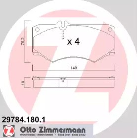 Дополнительные работы ZIMMERMANN для MERCEDES-BENZ T1 автобус (602) 310 D 2.9