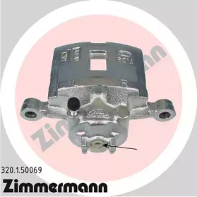 Суппорт диского колесного тормозного механизма ZIMMERMANN для KIA RIO универсал (DC) 1.3