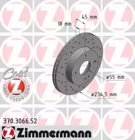 Дисковой тормозной механизм ZIMMERMANN для MAZDA 323 S IV (BG) 1.8 16V Turbo 4WD
