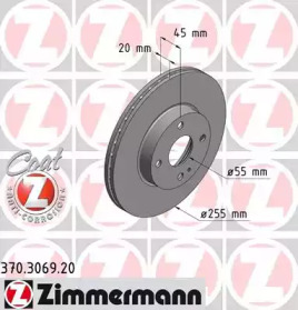 Дисковой тормозной механизм ZIMMERMANN для MAZDA MX-5 I (NA) 1.8