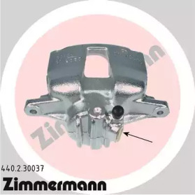 Суппорт диского колесного тормозного механизма / -держатель ZIMMERMANN для PEUGEOT 207 CC (WD_) 1.6 16V Turbo