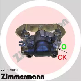Суппорт диского колесного тормозного механизма / -держатель ZIMMERMANN для RENAULT CLIO I (B/C57_, 5/357_) 1.4