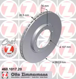 Дисковой тормозной механизм ZIMMERMANN для PORSCHE 924 2.5 S