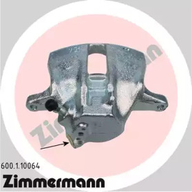 Суппорт диского колесного тормозного механизма ZIMMERMANN для VW GOLF II (19E, 1G1) 1.8 GTI 16V
