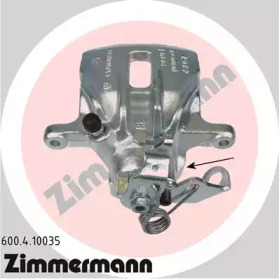 Суппорт диского колесного тормозного механизма ZIMMERMANN для VW TRANSPORTER IV c бортовой платформой/ходовая часть (70XD) 2.5 Syncro