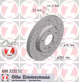 Дисковой тормозной механизм ZIMMERMANN для VW TRANSPORTER VI c бортовой платформой/ходовая часть (SFD, SFE 2.0 TDI