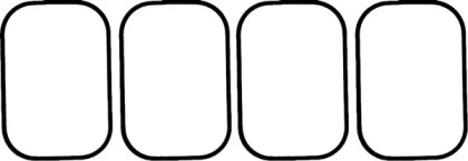 Прокладка / уплотнит. кольцо впускного/выпускного коллектора GLASER для FORD MONDEO IV Turnier (BA7) 2.0 SCTi