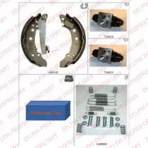 Барабанный тормозной механизм DELPHI для VW POLO (6N1) 64 1.9 D