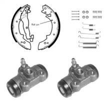 Барабанный тормозной механизм DELPHI для PEUGEOT 204 Break 1.3 D