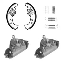 Тормозная колодка / накладка DELPHI для FIAT PANDA (141_) 1000 4x4