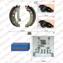 Барабанный тормозной механизм DELPHI для VW SCIROCCO (53) 1.6
