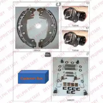 Барабанный тормозной механизм DELPHI для PEUGEOT 305 II (581M) 1.3