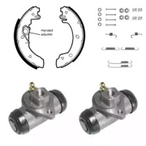 Барабанный тормозной механизм DELPHI для FORD FIESTA III (GFJ) 1.6
