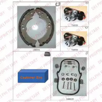 Барабанный тормозной механизм DELPHI для NISSAN SUNNY I (B11) 1.7 D