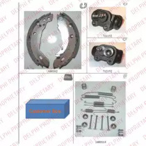 Тормозная колодка / накладка DELPHI для RENAULT CLIO I (B/C57_, 5/357_) 1.4