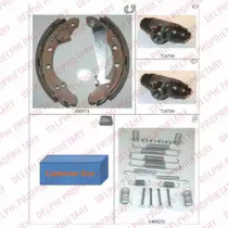 Тормозная колодка / накладка DELPHI для VW POLO (6N2) 1.4 16V