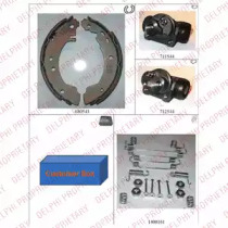 Тормозная колодка / накладка DELPHI для NISSAN PRIMERA Traveller (W10) 1.6 i