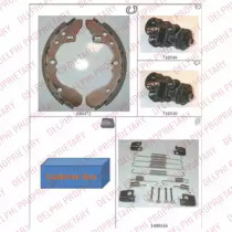 Тормозная колодка / накладка DELPHI для MAZDA 323 III Hatchback (BF) 1.4